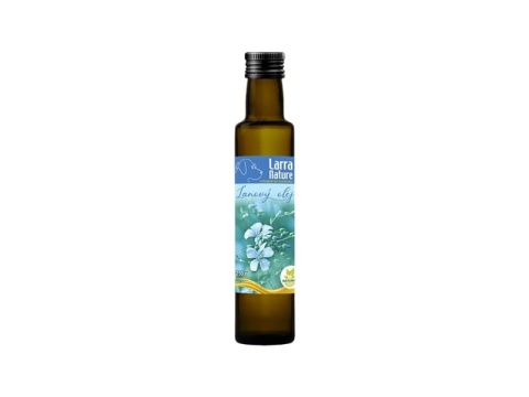 Larra Nature Olej Lniany dla Psów Tłoczony na Zimno 250 ml