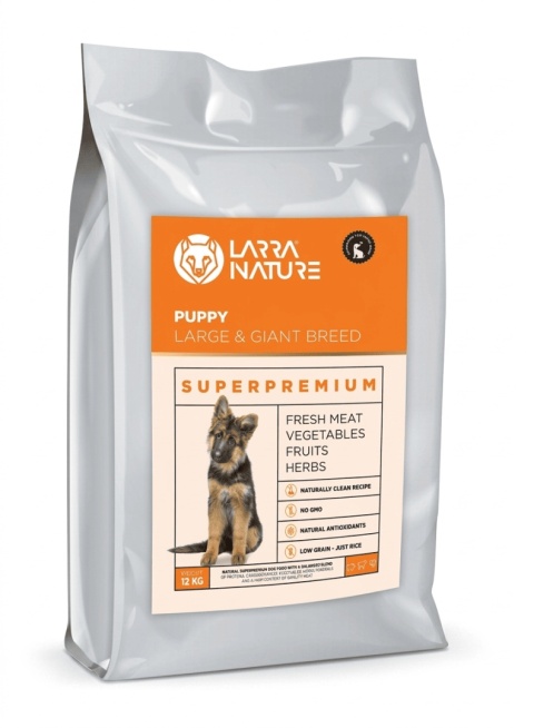 Larra Nature Puppy Karma Dla Szczeniąt Dużych i Olbrzymich Ras