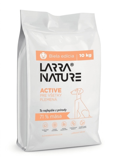 Larra Nature White Active Karma Dla Aktywnych Psów 10kg